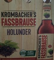 Krombacher's Fassbrause Holunder 6x 0.33 Liter
