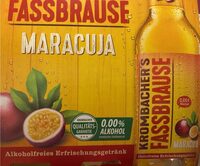 Krombacher’s Fassbrause Maracuja 6x 0.33 Liter