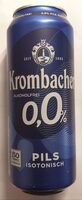 Krombacher Pils alkoholfrei 0,0%