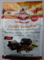Gefüllte Lebkuchen mit Limetten-Zitronen-Fruchtfüllung