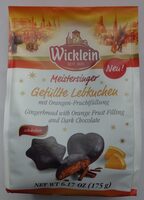 Gefüllte Lebkuchen mit Orangen-Fruchtfüllung