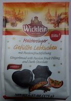 Gefüllte Lebkuchen mit Passionsfruchtfüllung