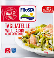 Tagliatelle Wildlachs in Dill Sahne Sauce