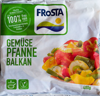 Gemüse Pfanne Balkan