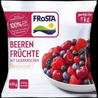 FRoSTA Tk- Beeren  Mit Sauerkirschen; 100 % sonnengereifte Früchte; ungezuckert     Aus der Tiefkühlung -25 % UVP 3.99 2.99 * 450-g-Beutel kg = 6.64