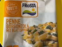 Penne Gorgonzola mit Blattspinat