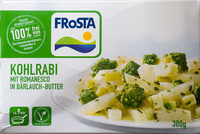 Kohlrabi mit Romanesco in Bärlauch-Butter