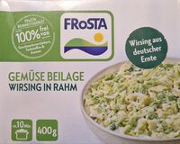Gemüse Beilage Wirsing in Rahm