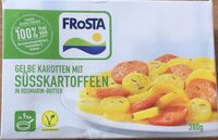 Gelbe Karotten mit Süßkartoffeln