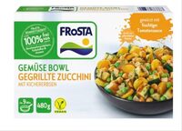 Gemüsepfanne mit gegrillter Zuchini & Kichererbsen