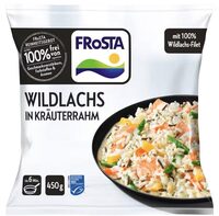Wildlachs in Kräuterrahm