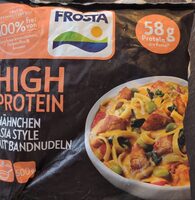 High Protein Hähnchen Asia Style Mit Bandnudeln