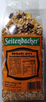 Seitenbacher Müsli 477 die geröstete Eiweißquelle