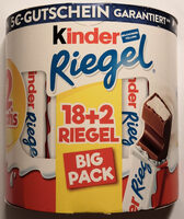 Kinder Riegel 18+2er Big Pack