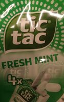 Tic Tac Mint 4pk