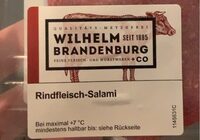 Wilhelm Brandenburg Rindfleisch salami