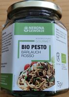 Bio Pesto Bärlauch Rosso