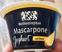 Mascarpone Joghurt auf Zitrone