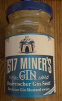1517 Miner‘s Gin-Senf