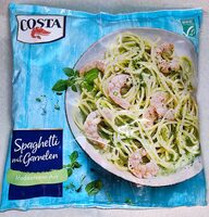 Spaghetti mit Garnelen - Mediterrane Art