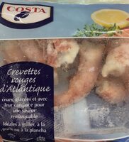 Crevettes rouges d'atlantique