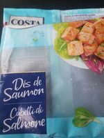Dés de saumon