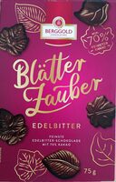 Blätterzauber Edelbitter-Schokolade