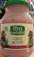 Le Brassé Onctueux Myrtille Cassis