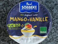 Bio Joghurt Mango Vanille