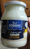 Bio Joghurt Mild Zitrone