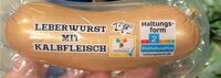 Leberwurst mit kalbfleisch