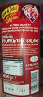 Feuerwehr Salami