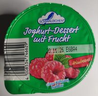 Joghurt-Dessert mit Frucht Himbeere