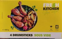 Drumsticks sous vide