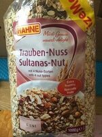 Muesli Raisin and nut muesli