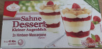 Sahne Dessert Kleine Augenblick