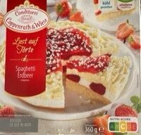 Torte Spaghetti Erdbeere