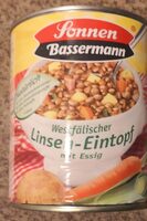 Linsen Eintopf mit Essig