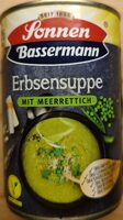 Erbsensuppe mit Meerrettich