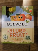 Slurpfruit appel, perzik, abrikoos