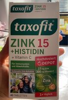 TaxoFit Zink15 + Histidin + Vitamin C