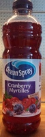 Cranberry Myrtilles