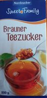 Brauner Teezucker