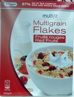 Multifit - Multigrain Flakes Fruits rouges