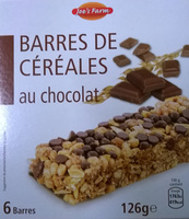 Barres de céréales au chocolat