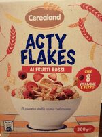 Acty flakes ai frutti rossi