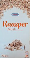 Knusper Müsli mi Kokosraspel