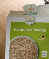 Flocons d’avoine Le soleil