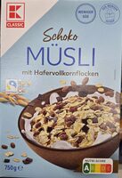 Schoko Müsli mit Hafervollkornflocken