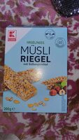 Haselnuss müsli riegel